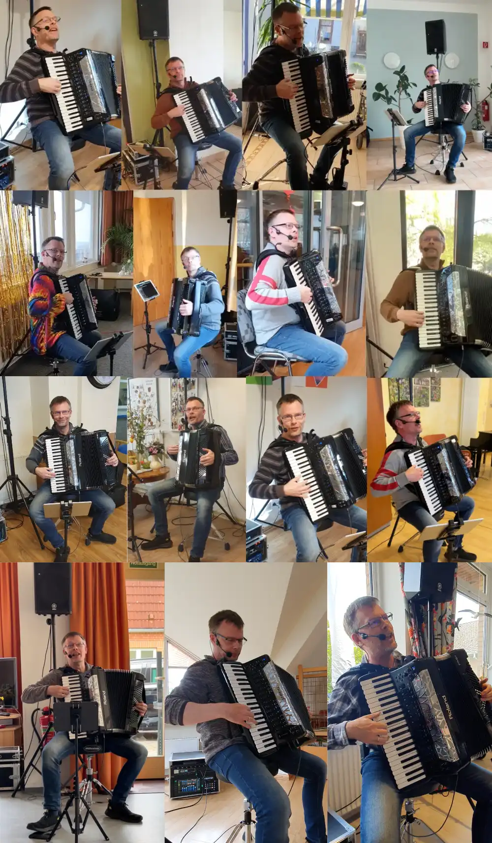 Schlager und Oldies für Senioren Musik für Senioren mit Akkordeon, Keyboard oder Playbacks